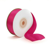 Лента атлас 12ммх22,85м Ярко-розовый