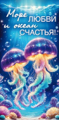 Конверт для денег Море любви и океан счастья!