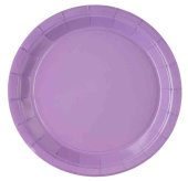 Тарелки бумажные 180см Мастхэв Фиолетовый (уп6) ДБ