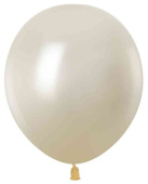 Шар латекс без рисунка 12" 512 металлик Слоновая кость (100шт)