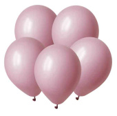 Шар латекс без рисунка 12" DC пастель Пыльная роза (50шт)