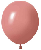 Шар латекс без рисунка 05"512 пастель ретро Розовое дерево (100шт)