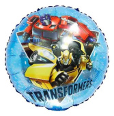 Шар фольга с рисунком 18"FL Круг Трансформеры