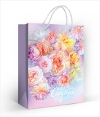 Пакет бумажный MS 14х18см Ароматный сад ОП