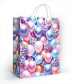 Пакет бумажный MS 14х18см Воздушные шары ОП