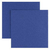 Салфетки бумажные 33х33см Bouquet Colour Синий (уп20)