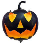 Шар фольга фигура Страшная тыква на Хэллоуин 22" 56смFL