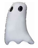 Шар фольга фигура Привидение Белый 29" 74смFL