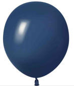 Шар латекс без рисунка 12" 512 пастель ретро Темно-синий (100шт)