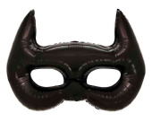 Шар фольга фигура Маска Черный 42" 107смFL