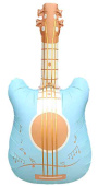 Шар фольга фигура Гитара Голубой 35" 89смFL