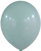 Шар латекс без рисунка 05''ЗБ H17 Макарун Зеленый (50шт)