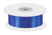 Лента атласная Синий 12х22,85м