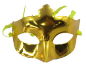 Маска пластик Классика золото 191078 ВП