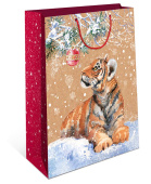НГ Пакет AB 26х32х12см Новогодняя /АртД
