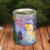 НГ Копилка для декорирования стразами Веселого Нового Года Снегурочка 4288635Сима-Ленд