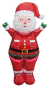 НГ Шар фольга фигура на подставке Дед Мороз 49" 124смFL (упак)