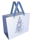 Пакет подарочный 32*26 см С Новым годом! Snow tree