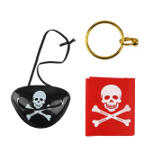 Набор карнавальный Пират, красныйчёрныйзолото