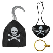 Набор карнавальный Пират, чёрныйзолото