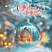 НГ Бирка С Новым годом! (20шт)