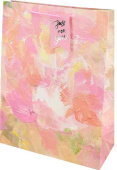 Пакет бумажный XL 31х41см Художество розовый