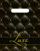 Пакет пэ с вырубной ручкой 20х30см Люкс