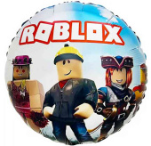 Шар фольга с рисунком 18"FL круг Любимая игра Дизайн №6