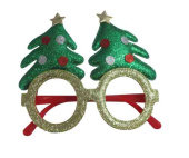 НГ Очки Елочки ЗеленыйЗолото ВВ