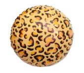 Шар фольга с рисунком 18"FL Круг Сафари Леопард