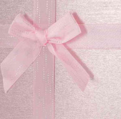 Коробка Прямоугольник 21х14х8см Чудесный подарок Нежно-розовый ДБ