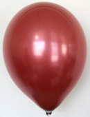 Шар латекс без рисунка 12" ЗБ M19 Красный металлик (25 50шт)