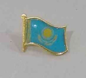 Сувенир Парламентский значок Казахстана металлический 2х2смАА