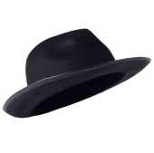 ГУ Шляпа фетр Гангстер черная ЕУТ