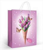 Пакет бумажный ML 22х31см Самой нежной