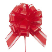 Бант шар 64мм Идеал Красный