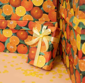 Коробка Прямоугольник 19х13х8см Мандаринки ДБ