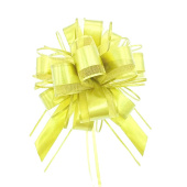 Бант 3 см Идеал, нежно-жёлтый