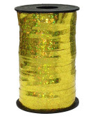 Лента бобина 5ммх250м голография Золото ДБ